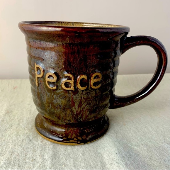 Home Essentials Other - Home Essentials “Peace” coffee mug